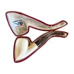 Meerschaum Pipe- Freehand case
