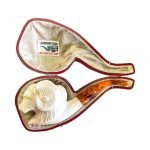 Meerschaum Pipe- Ram case