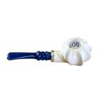 Meerschaum Pipe- Swirl Carved side
