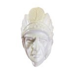 Meerschaum Pipe- Native American Small face
