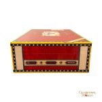 Elie Bleu Flor de Alba Humidor for "110" Cigars- Red - Image 4