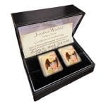 Eagle and Shield Stamp Cufflinks - Image 2