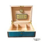Elie Bleu Medals Humidor- Blue "75" Cigars - Image 5