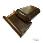 Brizard & Co. Gordo Cigar Case- Olive Leather