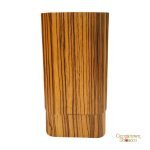Brizard & Co. Gordo Cigar Case- Zebrawood