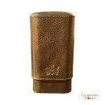 Brizard & Co. Gordo Cigar Case- Olive Leather