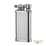 IM Corona Old Boy Lighter- Herringbone Chrome