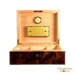 Elie Bleu Walnut Humidor for "75" Cigars