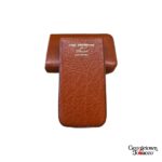 Paul Garmirian Leather Cigar Case | Ducas Paris | Buffalo Gold "Robusto" - Image 3