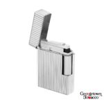 S.T. Dupont Lighter- Le Grand Cling- Black Lacquer and Palladium