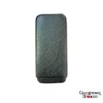 Paul Garmirian Leather Case | Ducas Paris | Buffalo Black "Double Corona" - Image 2
