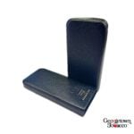 Paul Garmirian Leather Case | Ducas Paris | Buffalo Black "Double Corona"