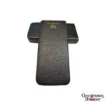 Paul Garmirian Leather Case | Ducas Paris | Buffalo Black "Double Corona" - Image 3