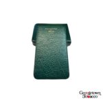 Paul Garmirian Leather Cigar Case | Ducas Paris | Buffalo Green "Belicoso" - Image 3