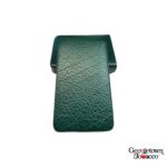 Paul Garmirian Leather Cigar Case | Ducas Paris | Buffalo Green "Belicoso"