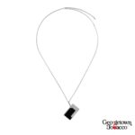 S.T. Dupont Lighter- Lighter Necklace- Black and Chrome - Image 3