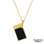 S.T. Dupont Lighter- Lighter Necklace- Black and Gold - Image 3