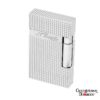 S.T. Dupont Lighter - Ligne 2- Silver Diamond Head