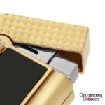 S.T. Dupont Lighter- Lighter Necklace- Black and Gold
