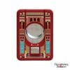 Elie Bleu Cutter-  Casa Cubana Cien Fuego Limited Edition in Red