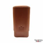 Brizard & Co. Gordo Cigar Case - Antique Saddle Leather - Image 2