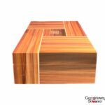 Elie Bleu Emblem Collection Humidor- Tulip Wood for "110" Cigars - Image 3