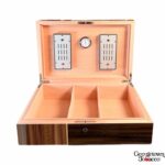 Elie Bleu Emblem Collection Humidor- Tulip Wood for "110" Cigars - Image 2