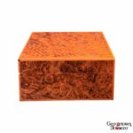Elie Bleu Walnut Burl Humidor- for "50" Cigars - Image 3