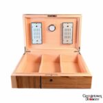 Elie Bleu Emblem Collection Humidor- Red Gum for "110" Cigars - Image 2