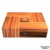 Elie Bleu Emblem Collection Humidor- Tulip Wood for "110" Cigars