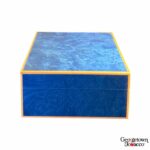 Elie Bleu Blue Madrona Humidor- for "75" Cigars