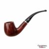 Rossi Pipe- Rubino Antico Bent Billiard 8602